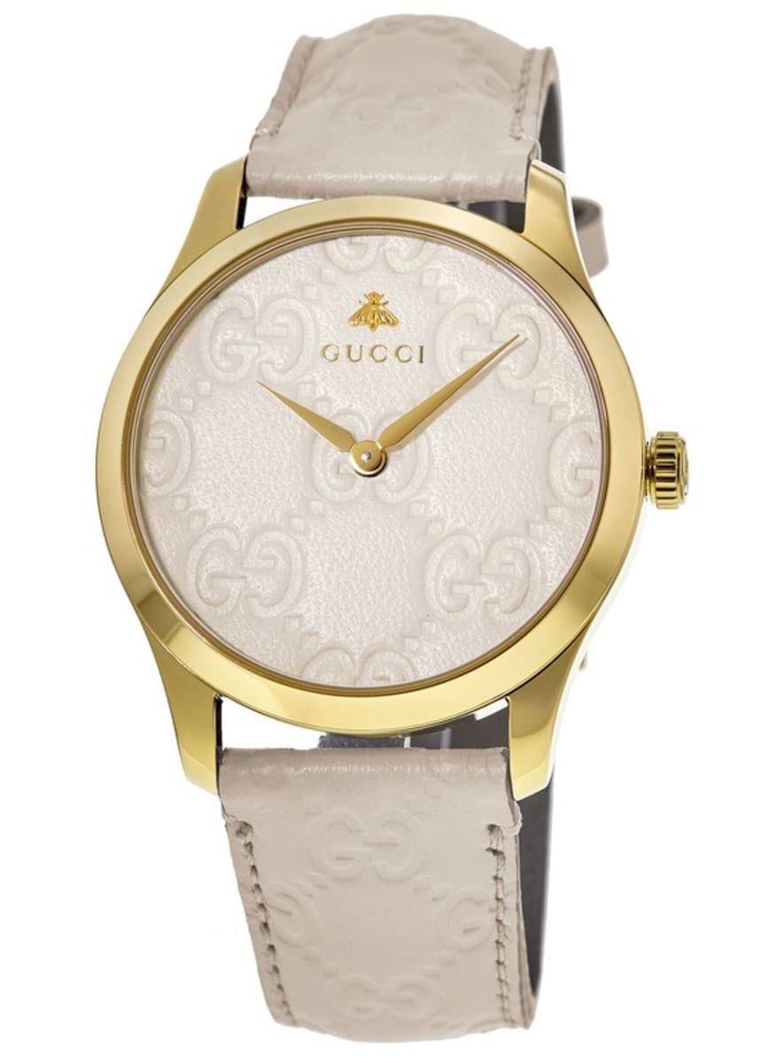 Gucci G-Timeless White Dial White Watch YA1264033A |