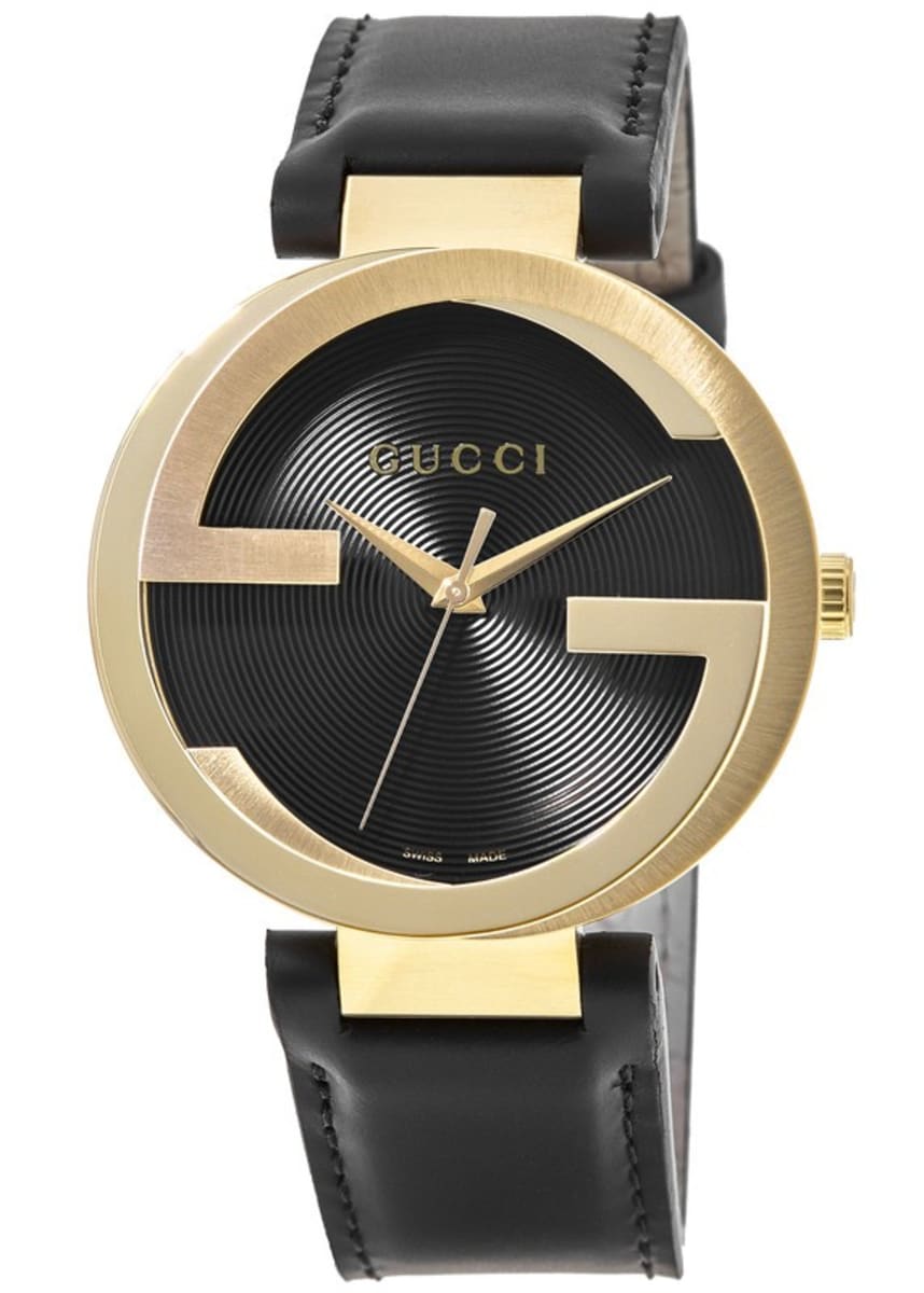 Gucci Interlocking G Latin Grammys Special Edition Black Dial Black ...