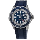 Breitling Superocean Automatic 42 Blue Dial Rubber Strap Men's