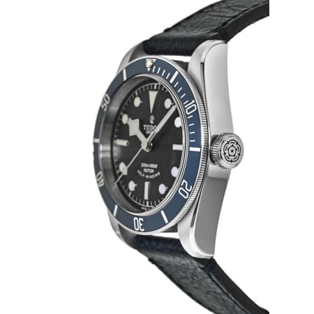 Tudor Heritage Black Bay Men's Watch 79220B-CUIR | WatchMaxx