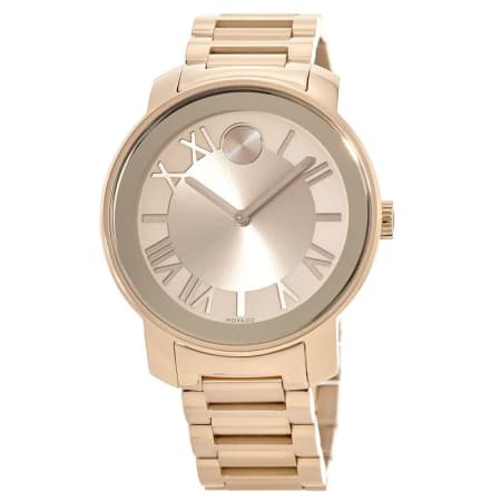 Movado Bold Rose Gold Tone 39mm Women's Watch 3600199 | WatchMaxx.com