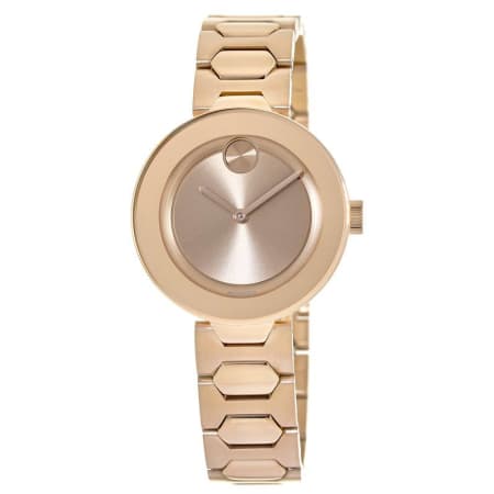 Movado Bold Rose Gold Tone Stainless Steel Women's Watch 3600387