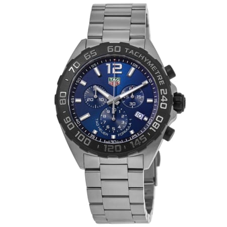 Tag Heuer Formula 1 Quartz Chronograph Blue Dial Stainless Steel Men's Watch CAZ101AV.BA0842