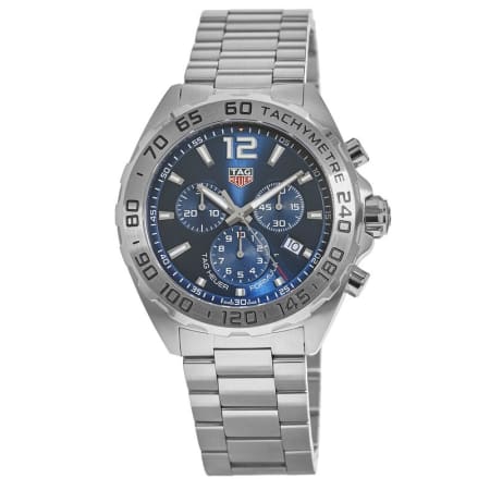 Tag Heuer Formula 1 Quartz Chronograph Blue Dial Stainless Steel Men's Watch CAZ101K.BA0842