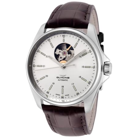 Glycine Combat Classic Open Heart Watch