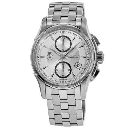 Hamilton Jazzmaster Auto Chrono Silver Dial Stainless Steel Men's Watch H32616153-PO