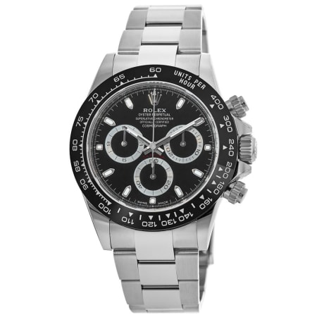 Rolex Cosmograph Daytona Oystersteel Black Dial Ceramic Bezel Men's ...