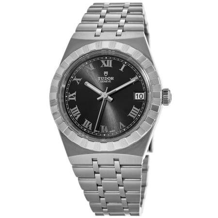 Tudor Royal Black Dial Stainless Steel Unisex Watch M28500-0003