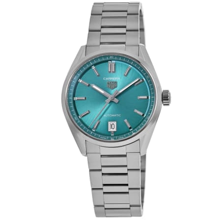 Tag Heuer Carrera Date Automatic Turquoise Dial Steel Women's Watch WBN2316.BA0001
