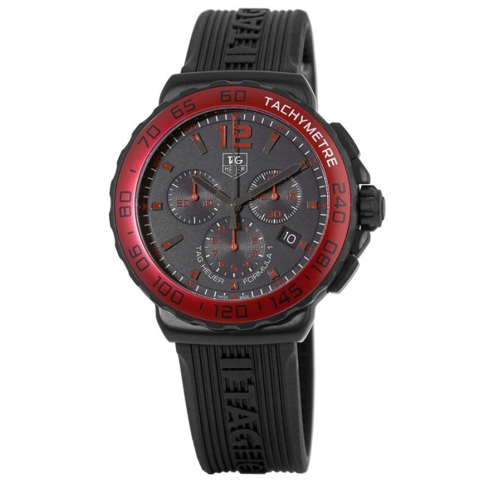 Tag Heuer Formula 1 Quartz Chronograph Men's Watch CAU1117.FT6024 | WatchMaxx.com