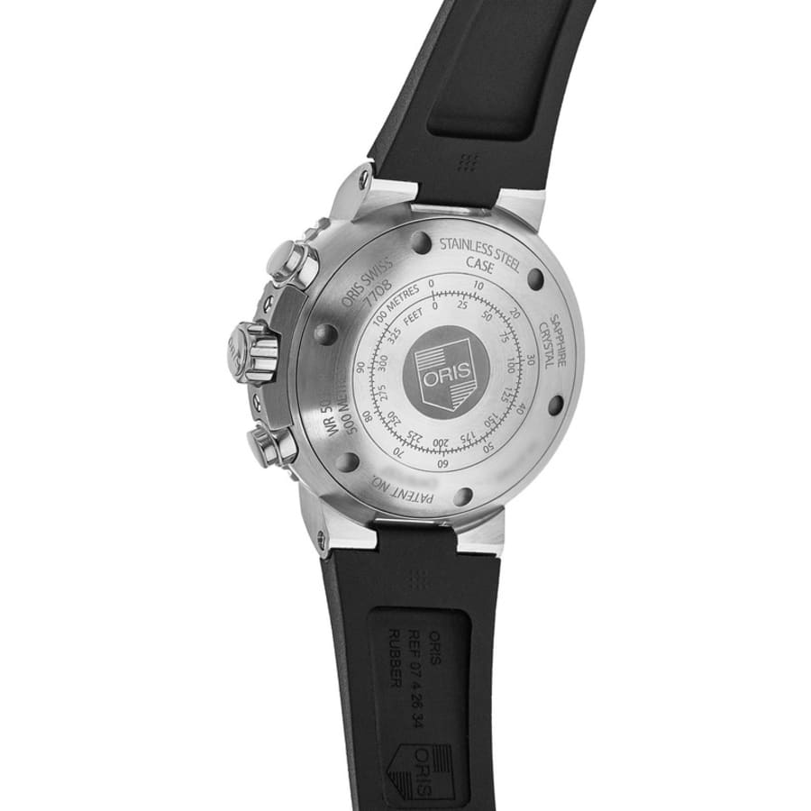 Oris Aquis Depth Gauge Automatic Chronograph Men's Watch 01 774 7708