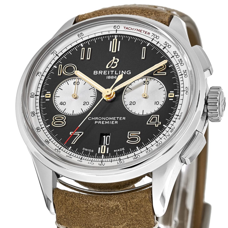 Breitling Premier B01 Chronograph 42 Norton Special Edition Black Dial