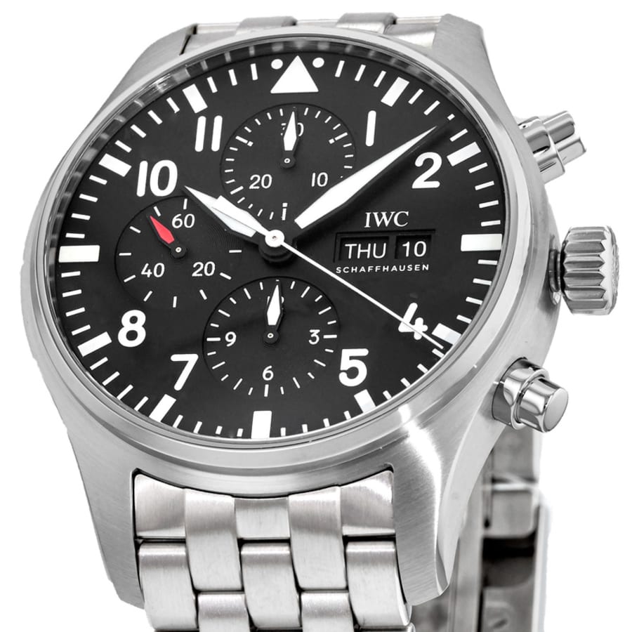 IWC Pilot's Chronograph Automatic Men's Watch IW377710 | WatchMaxx.com