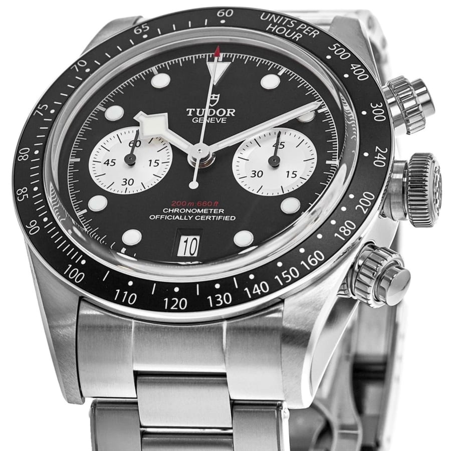 Tudor Black Bay Chrono Black Dial Steel Men's Watch M79360N0001