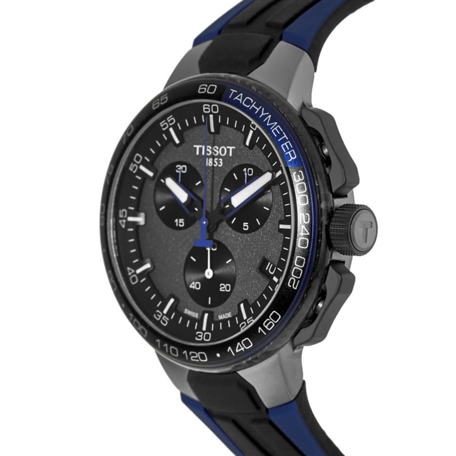 Tissot T Race Chronograph Blue Strap Men S Watch T111 417 37 441 06