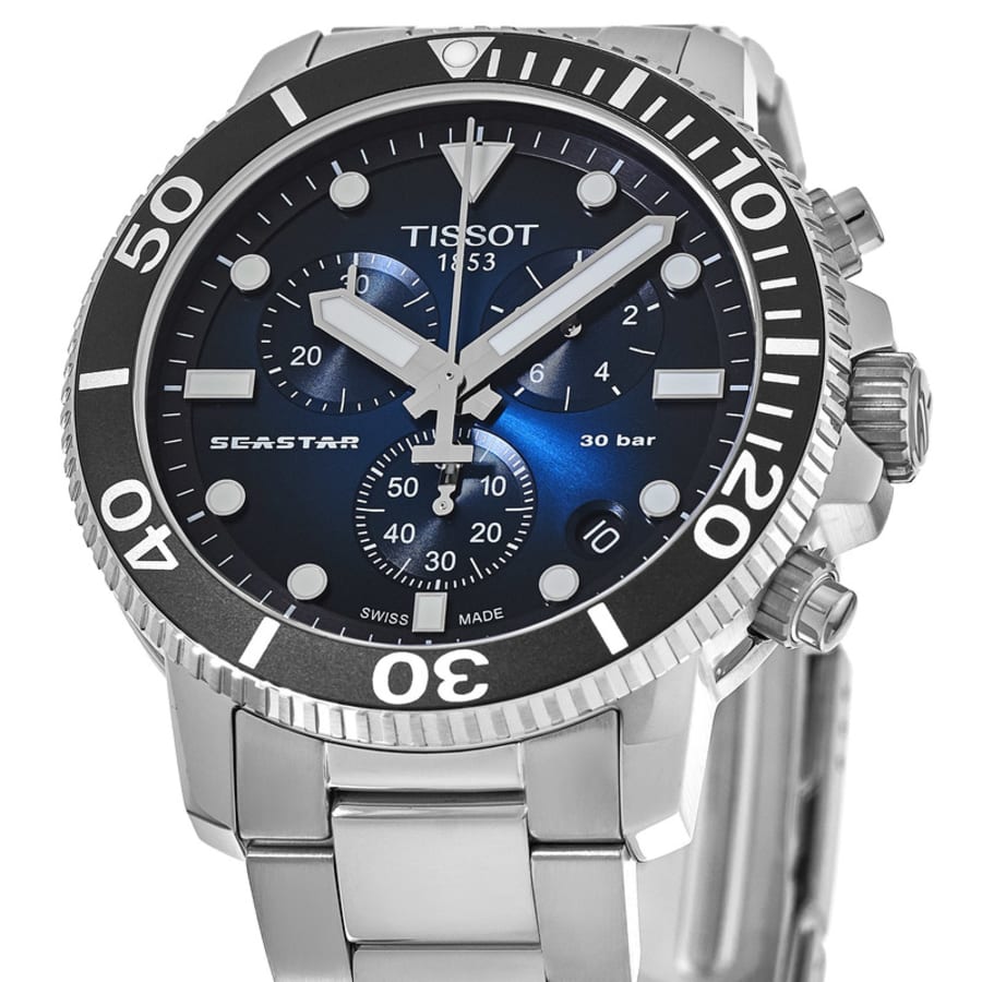 Sumérgete donde tu Tissot T120.417.11.041.01 es lo unico que brilla
