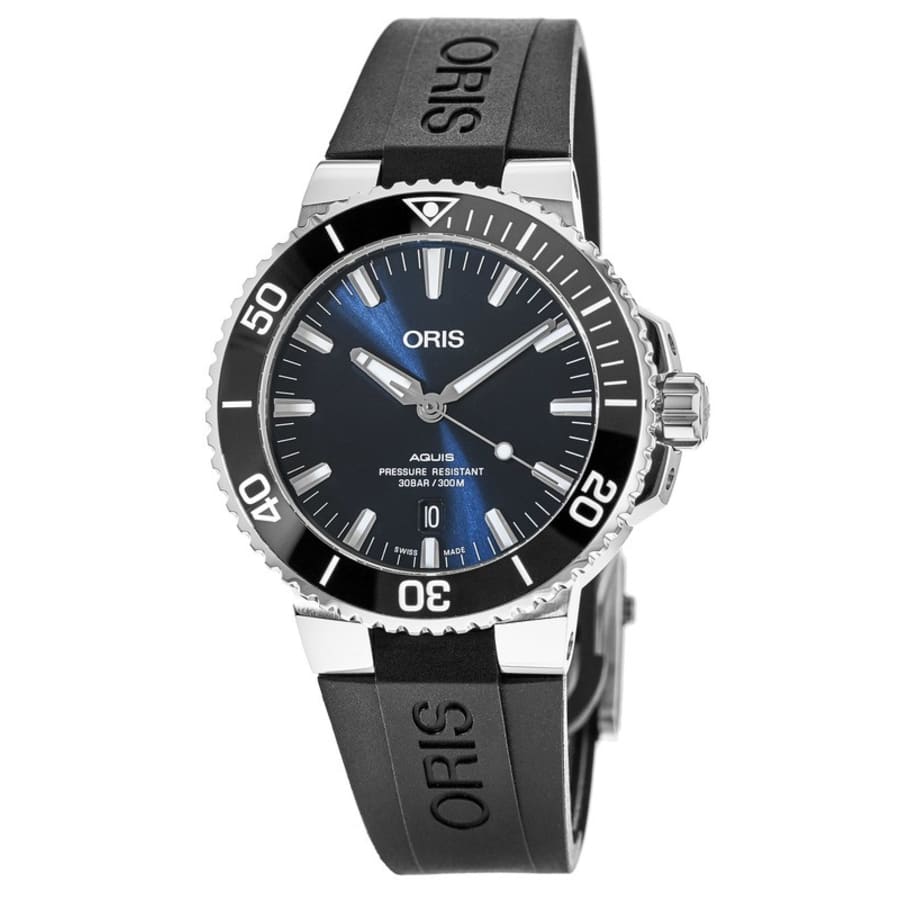 Oris Aquis Date Blue Dial Black Rubber Strap Men's Watch 01 Oris Aquis Date Blue Dial Black Rubber Strap Men's Watch 01