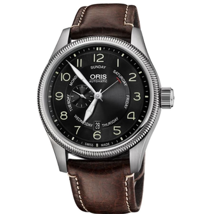 oris big crown small second pointer day review