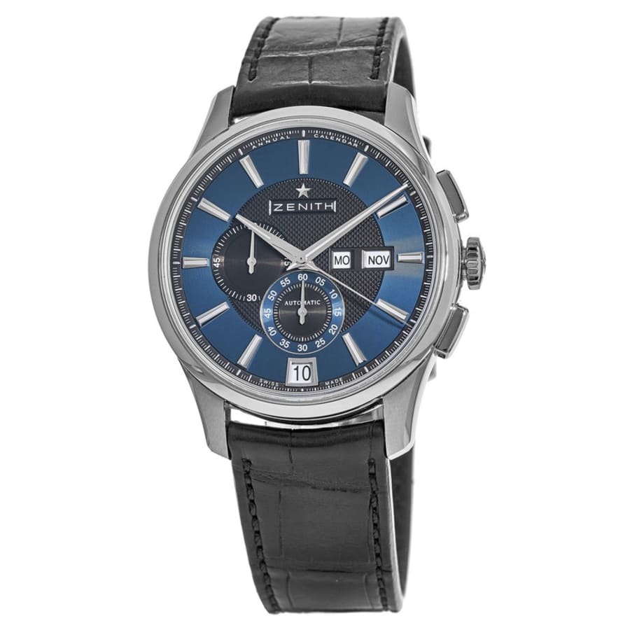 デンキ Zenith Captain Winsor Chronograph Men's Watch 03.2070.4054/22.C708