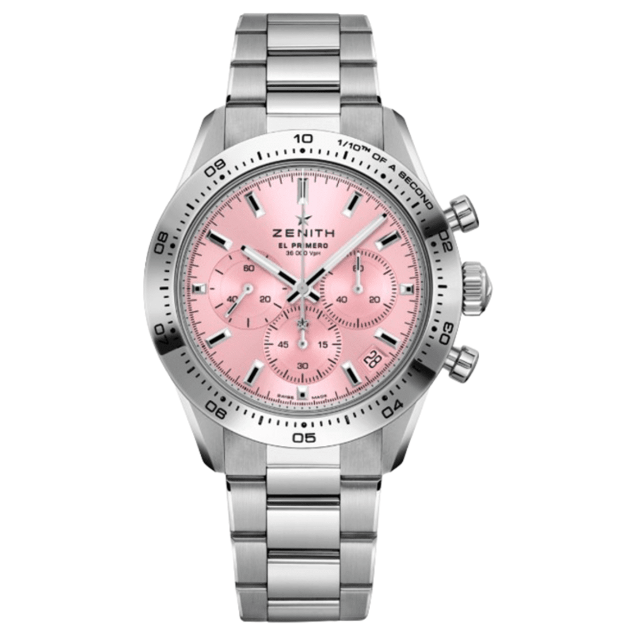 Zenith Chronomaster Sport Automatic Chronograph Pink Dial Steel