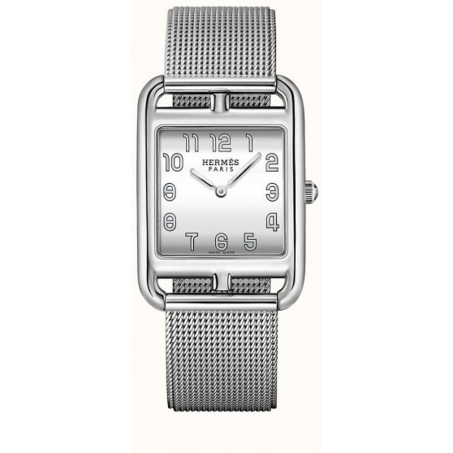 Hermes Cape Cod Mirror Dial Stainless Steel Women s Watch 045235WW00 hermes-cape-cod-mirror-dial-stainless-steel-women-s-watch-045235ww00