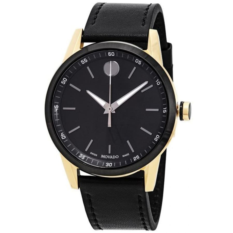 Movado Museum Sport Black Dial Men's Watch 0607223 | WatchMaxx