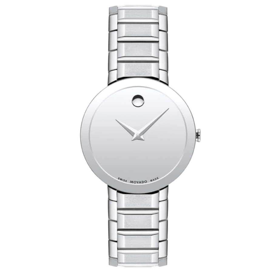 Movado 39MM Sapphire Stainless Steel Men's Watch