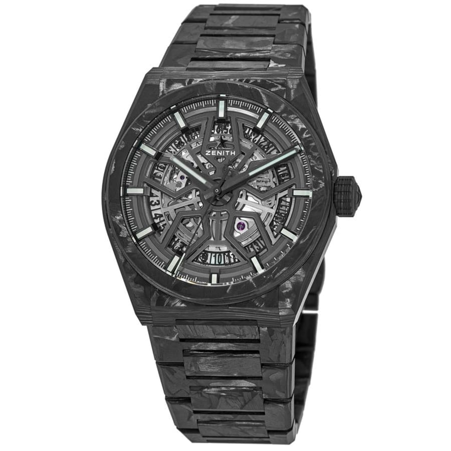 Zenith Defy Classic Ceramic Black Watch - Skeleton Dial 49.9000