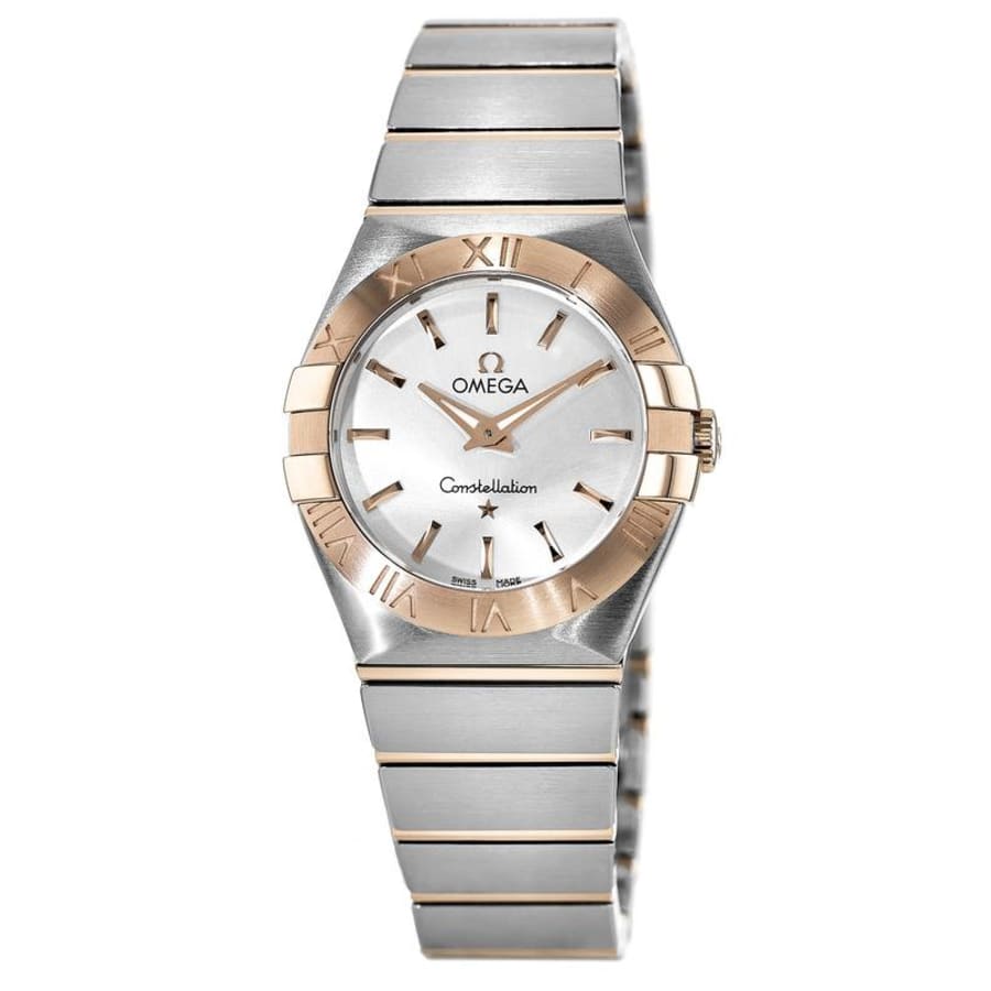 Omega Constellation Brushed Quartz 27mm Rose Gold & Steel Omega Constellation Brushed Quartz 27mm Rose Gold & Steel