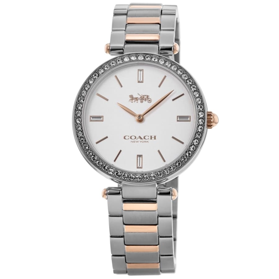 Coach Park Silver Dial Two-Tone Steel Women's Watch 14503096