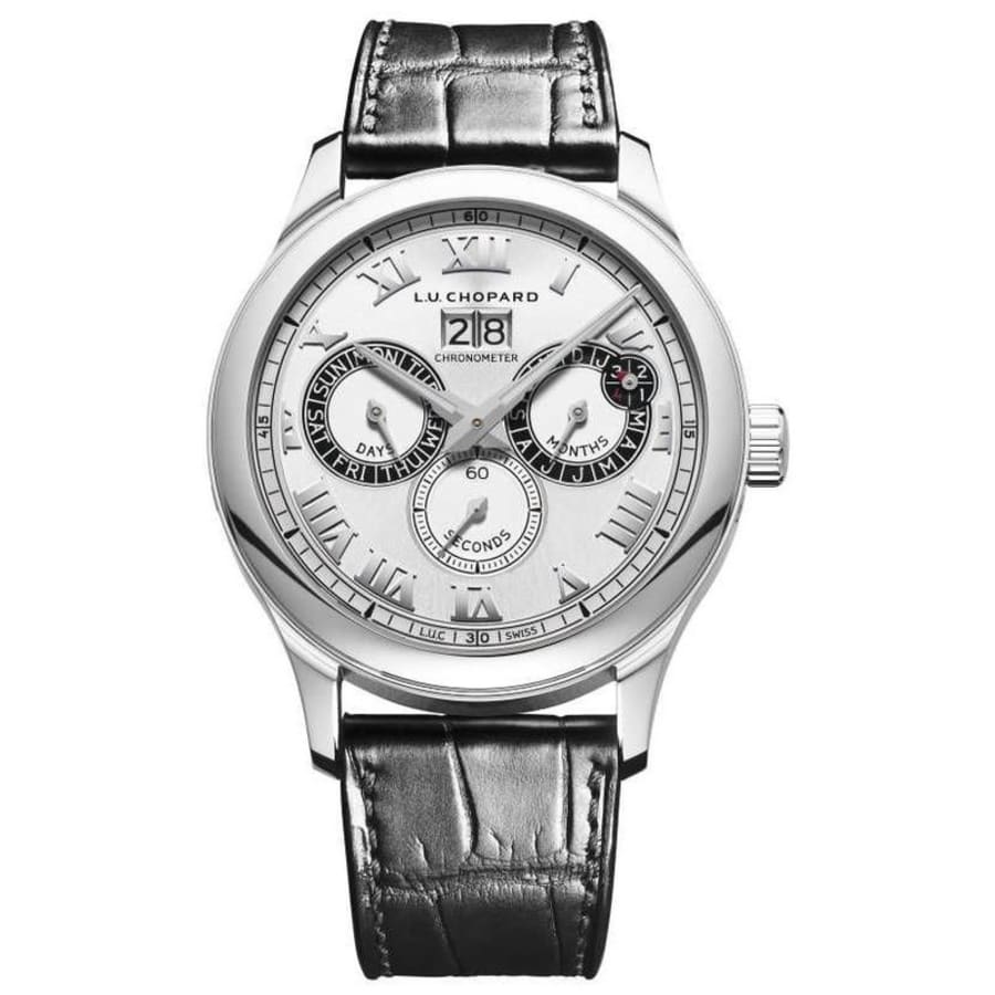 Chopard Luc, Dial Silver Roman Numeral, Size 43mm, 168561-3001