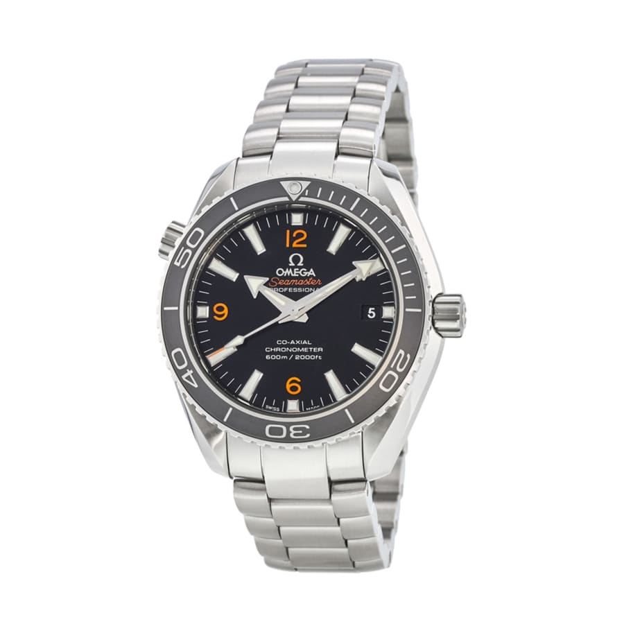 Omega Seamaster Planet Ocean 600M 42mm Ceramic Bezel Orange Numeral ...