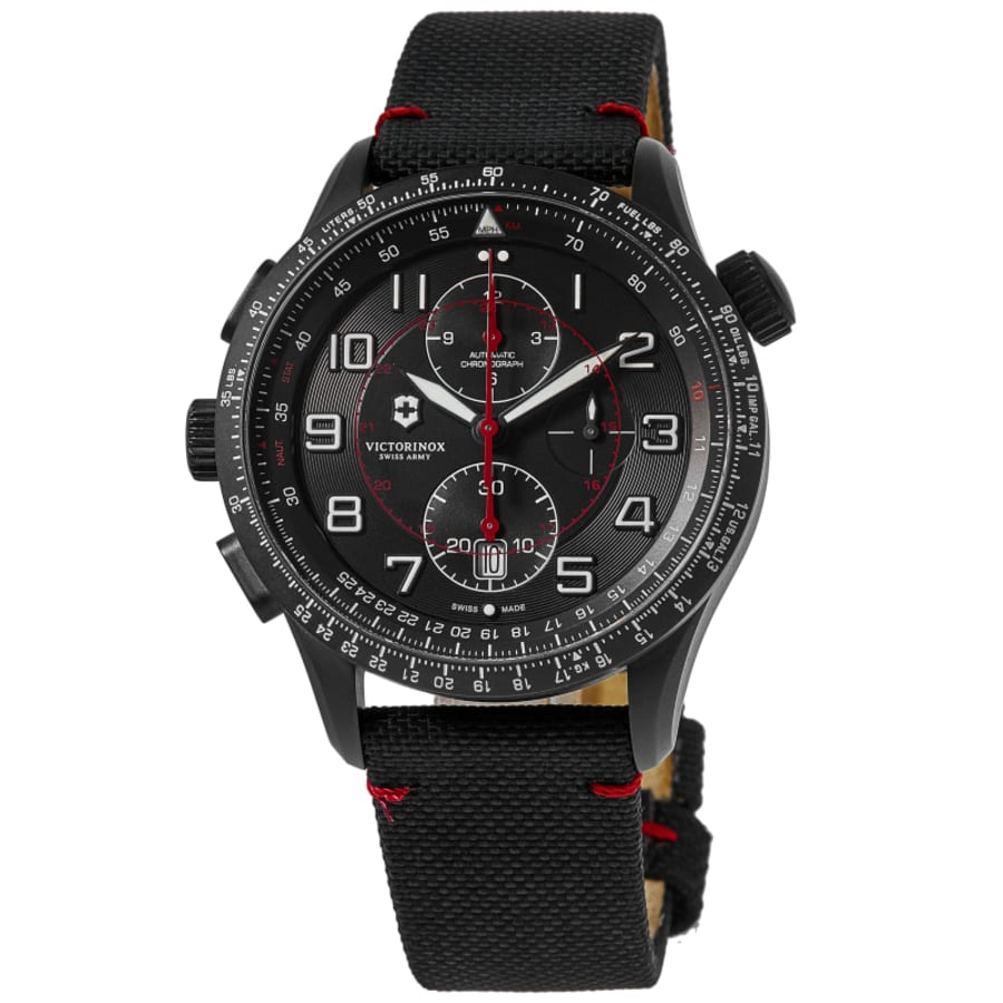 Victorinox Swiss Army Airboss MACH 9 Black Dial Men's Watch Victorinox Swiss Army Airboss MACH 9 Black Dial Men's Watch