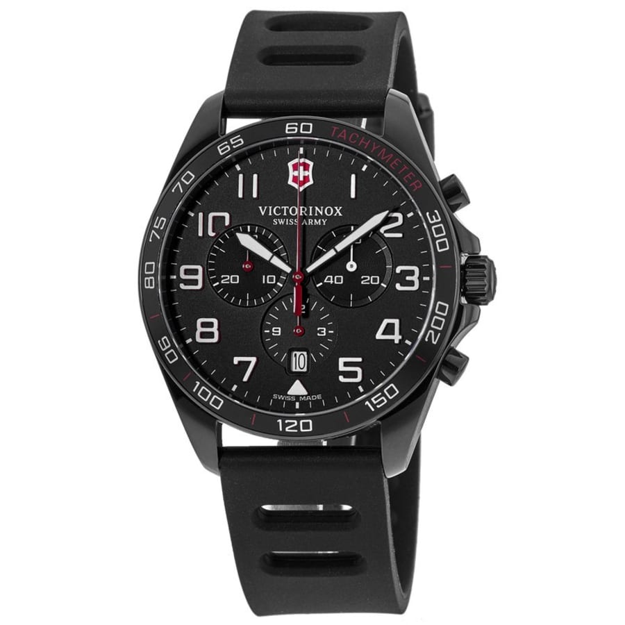 Victorinox Swiss Army Fieldforce Sport Black Chronograph Dial