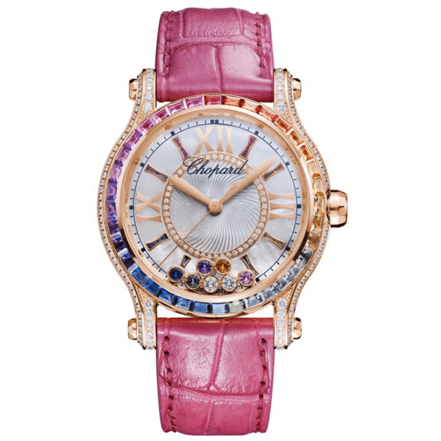 その他 D Chopard Happy Sport Medium 36mm Women's Watch 274891-5007