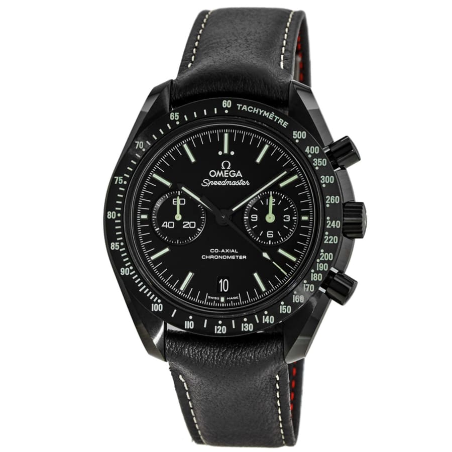 Omega Speedmaster Moonwatch Co Axial Chronograph Dark Side Of The