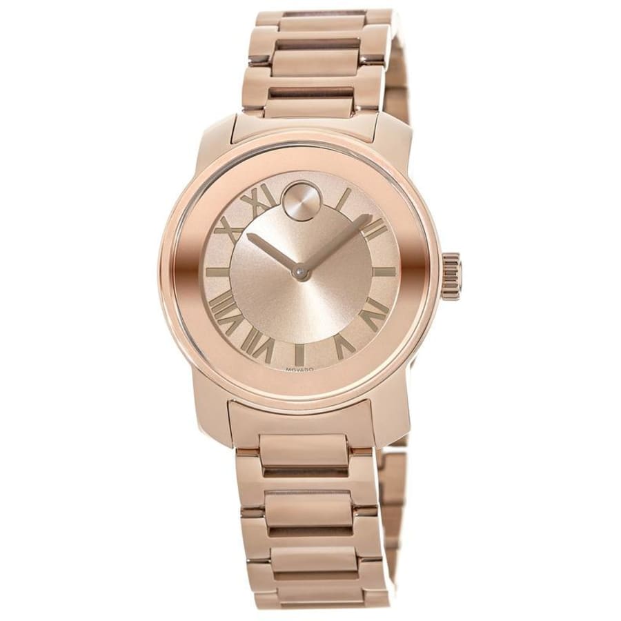 Movado Bold Rose Gold Tone Women's Watch 3600441 | WatchMaxx.com