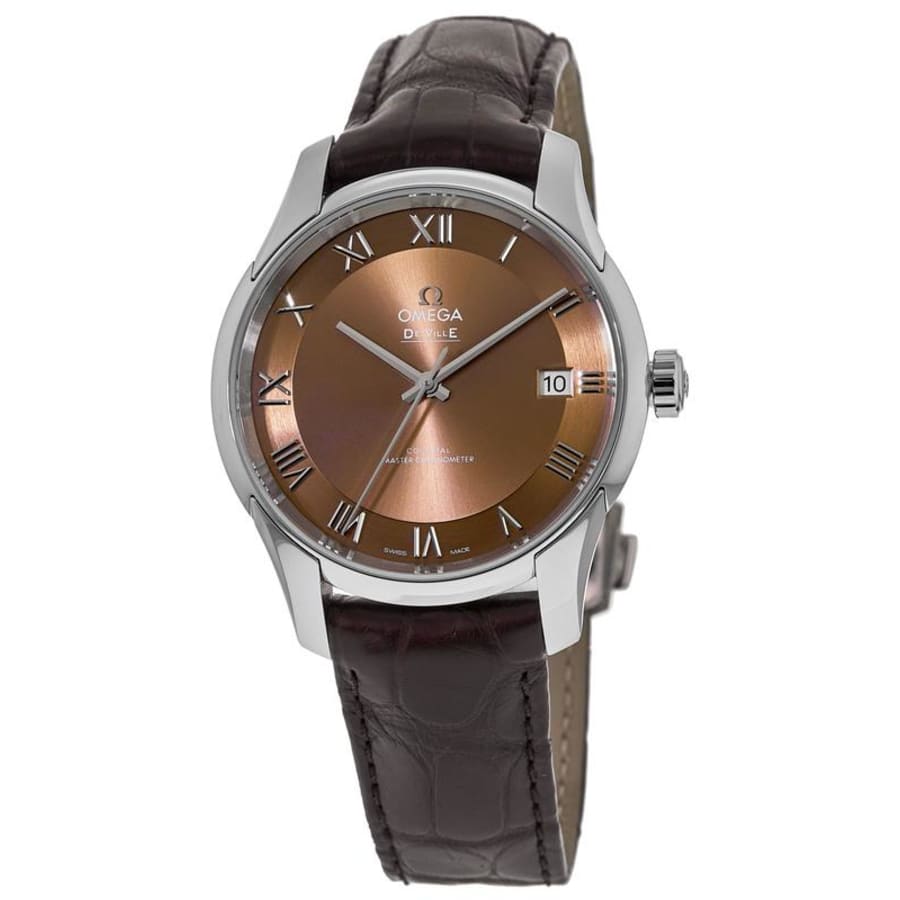 Omega de Ville Hour Vision Automatic Bronze-Colored Dial Men's Watch 433.13.41.21.10.001