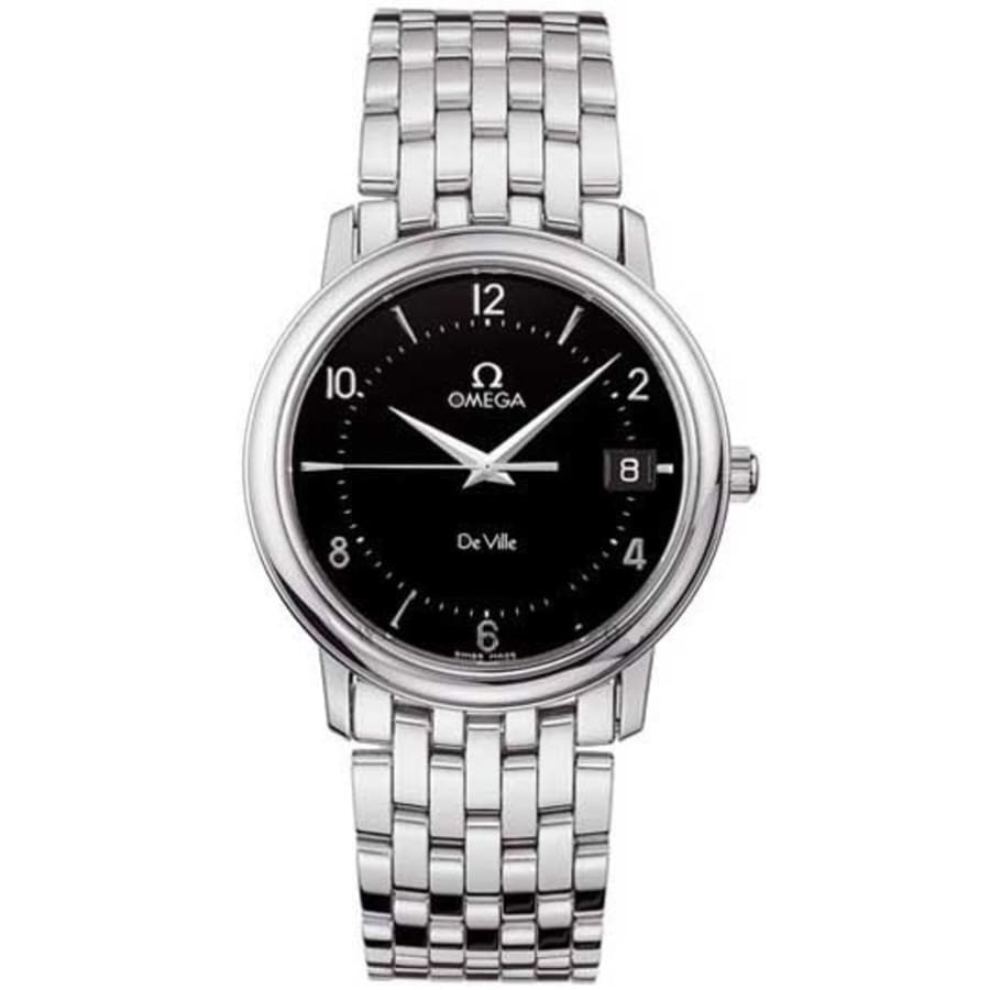 Omega De Ville Quartz 34mm Men's Watch 4510.50.00 | WatchMaxx.com