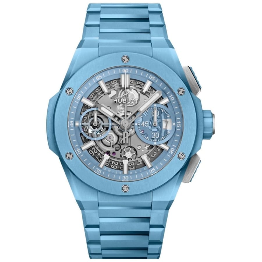 Hublot Big Bang Integral Blue Ceramic Skeleton Dial Ceramic Hublot Big Bang Integral Blue Ceramic Skeleton Dial Ceramic