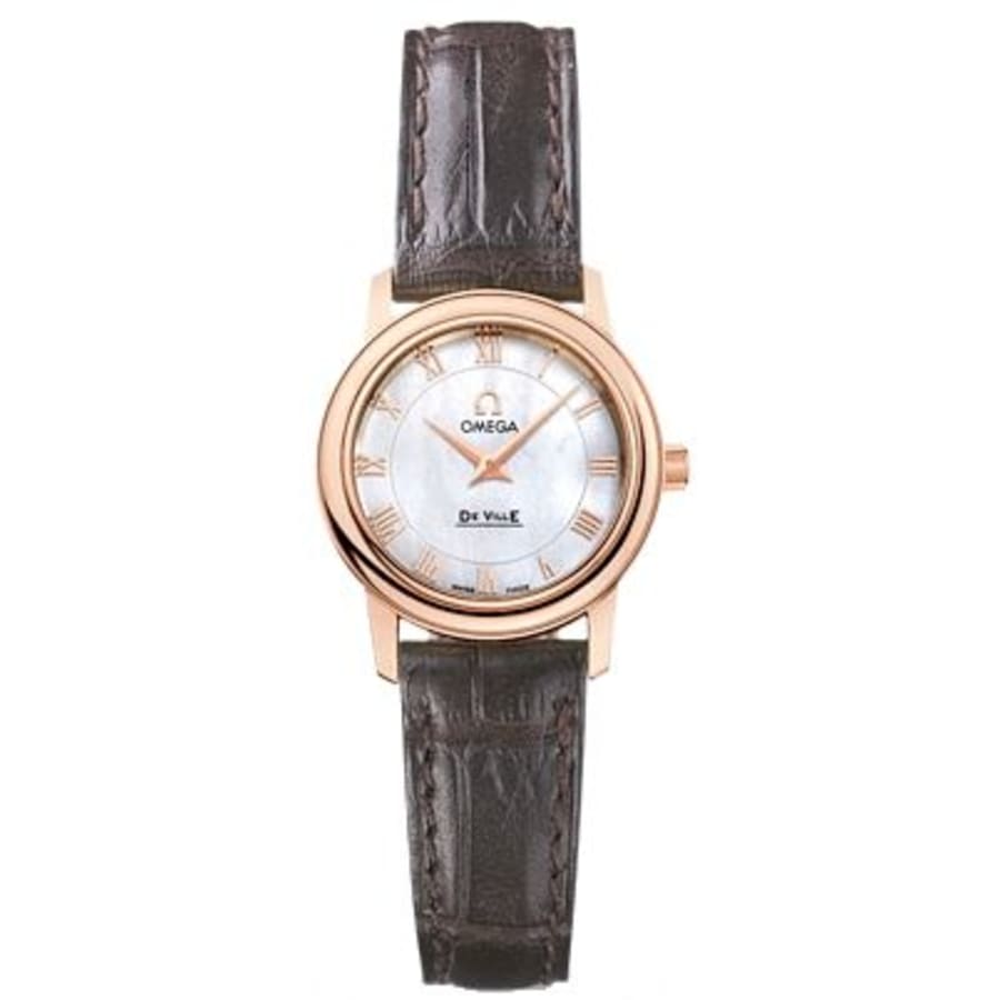 OMEGADe Ville Quartz レディース Omega De Ville Quartz 22mm Women's Watch 4693.71.02 | WatchMaxx