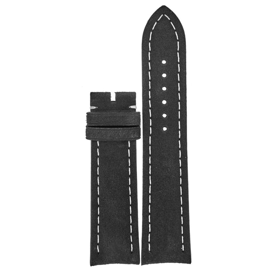 Breitling Leather 22-20mm Grey Nubuck Strap 498X | WatchMaxx.com Breitling Leather 22-20mm Grey Nubuck Strap 498X | WatchMaxx.com