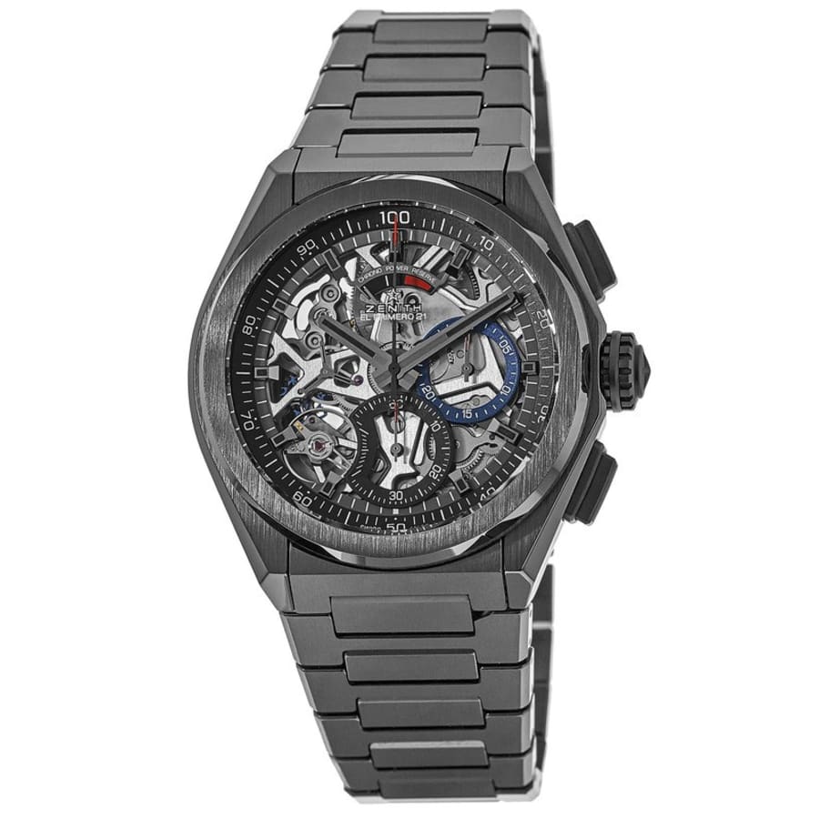 Zenith Defy Classic Ceramic Black Watch - Skeleton Dial 49.9000