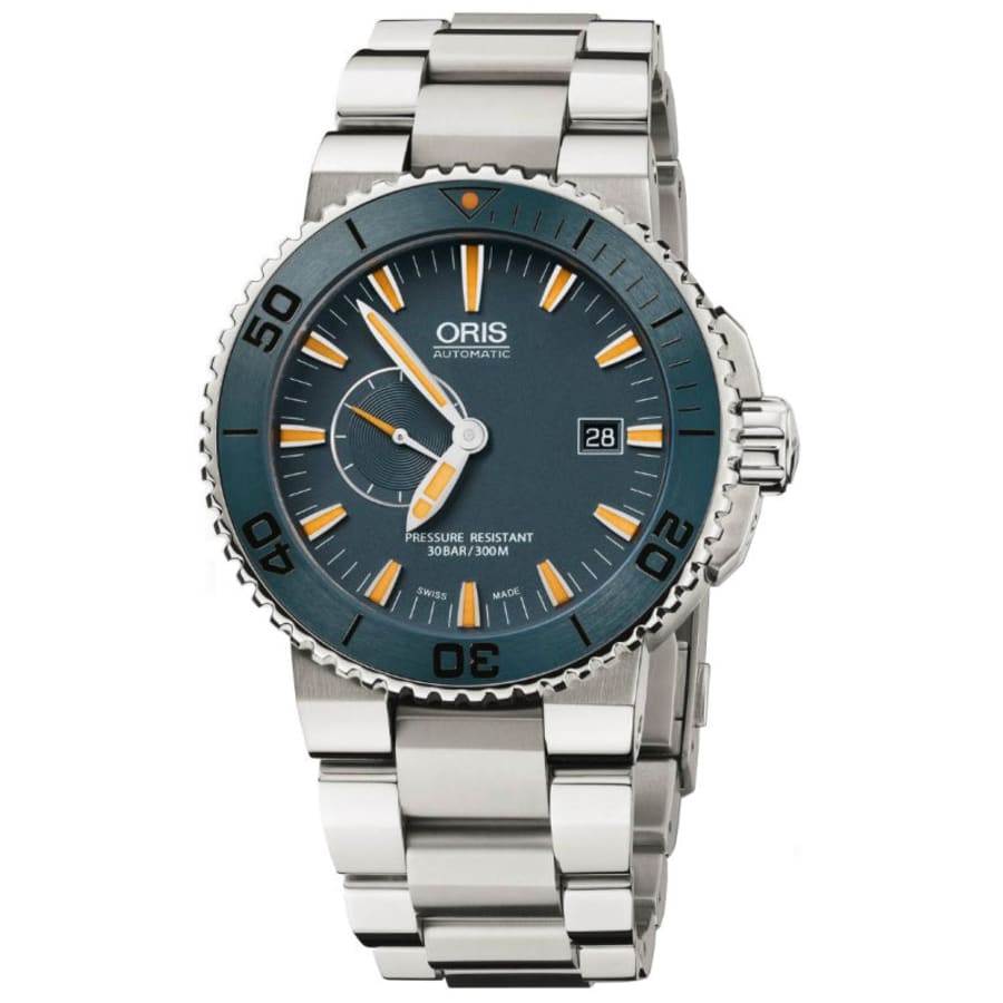 Oris Aquis Small Second Date Maldives Limited Edition Men's Watch