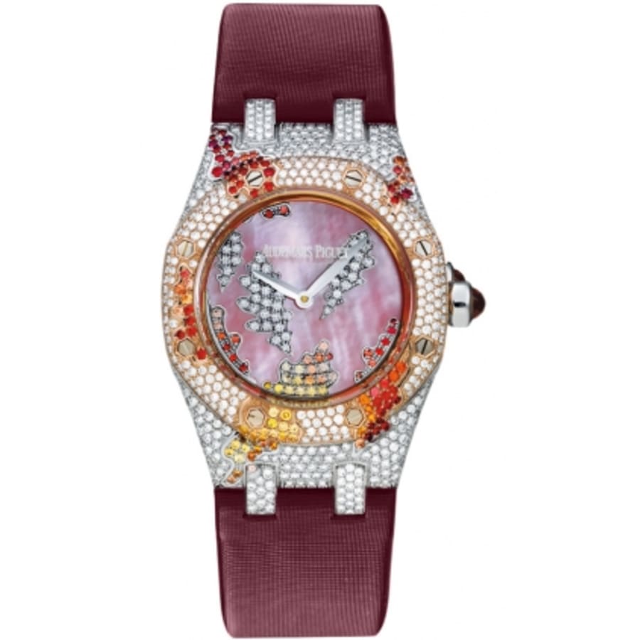 Audemars Piguet Royal Oak Lady Leaves Women's Watch 67609CR Audemars Piguet Royal Oak Lady Leaves Women's Watch 67609CR