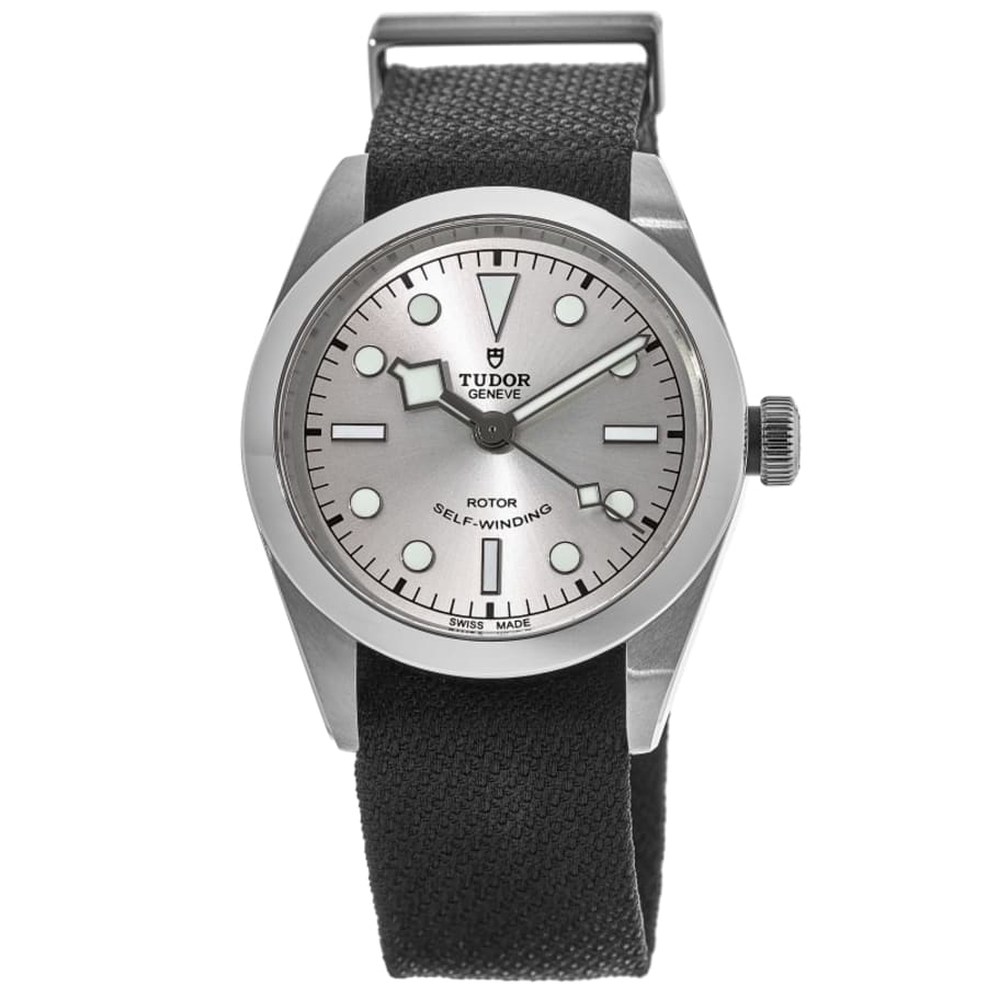 Tudor Black Bay 36 Silver Dial Fabric Strap Unisex Watch Tudor Black Bay 36 Silver Dial Fabric Strap Unisex Watch