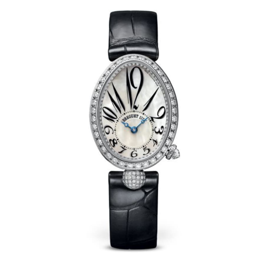 Breguet Reine de Naples Automatic White Dial Satin Strap Women's Watch  8928BB5W944DD0D