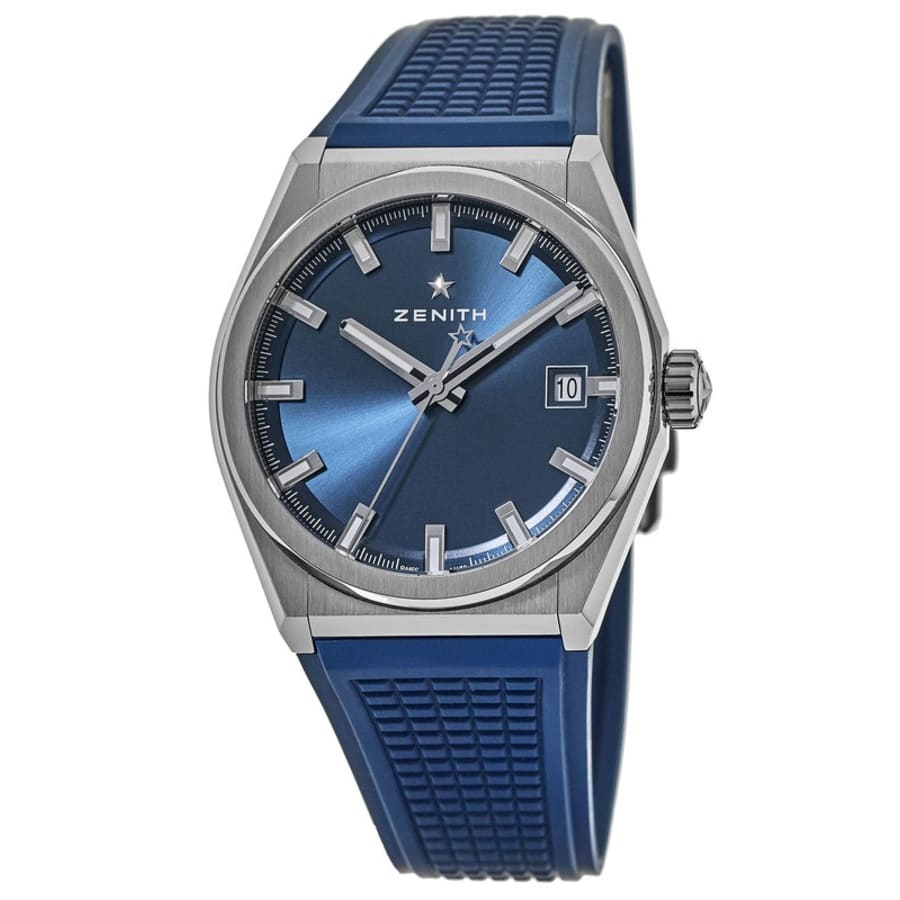 Zenith Defy Classic Automatic Blue Dial Titanium Men's Watch  95.9000.670/51.R790 7613061028031 - Watches, Defy Classic - Jomashop