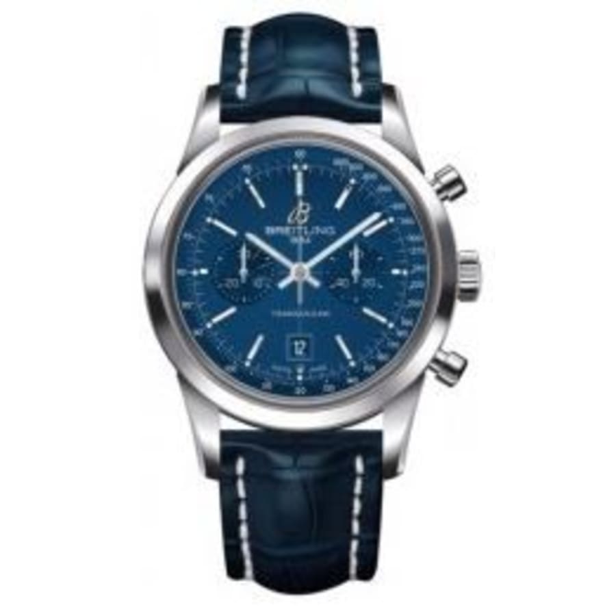  Breitling Transocean Chronograph 38 Mens Watch