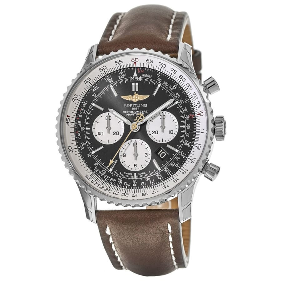 Breitling Navitimer & Panerai Luminorセット Breitling Navitimer Automatic GMT 41 Watch | Fink's Jewelers